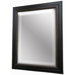 Design Masterpiece Wall Mirror in Black Dark Gold