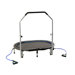 Oval Trampoline with Handlebar