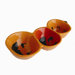 Pumpkin Three Part Divided Dish