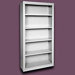 72" H Deep Five Shelf Bookcase