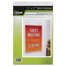 Clear Plastic Sign Holder, Wall Mount, 11" Wide