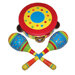Kid's Striped Three-Piece Gift Set