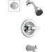 Complete Diverter Tub and Shower Faucet Trim