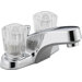 Centerset Bathroom Faucet with Double Knob Handles