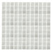 Monoz M-Pearlecent 1" x 1" Recycled Glass Mosaic in White