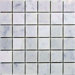 2" x 2" Polished/Honed/Tumbled Marble Mosaic in Italian Venatino