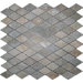 Tumbled Slate Diamond Mosaic in Sunny Ray