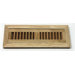 2" x 10" x 3/4" Flush Mount White Oak Wood Vent in Natural