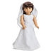 Pretty Dress, Tiara, Veil with First Communion or Wedding Outfit