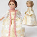 Clothes Pattern Doll Robe a la Francais