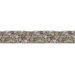 Decorative Pebbles 4" x 39" Interlocking Border Tile in Balinese Nights