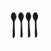 Black Horn Spoon (Set of 4)