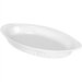 French White 42 oz. Au Gratin Dish
