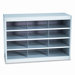 Steel Project Center Organizer, 12 Pockets
