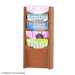 5 Pocket Wood Magazine Rack