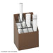 12 Compartments Corrugated Roll Files
