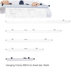 Sheet File Hanging Clamps, 100 Sheets Per Clamp, 18", 6/Carton