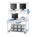 Wire LAN Workstation in Metallic Gray
