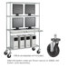 Caster Kit for Wire LAN Management System