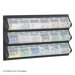 Polypropylene Panel Storage with 18 Bins