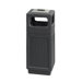 Canmeleon Ash/Trash Square Receptacle, Polyethylene, 15 Gal