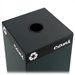 Public Square Recycling Containers Lids, 15 1/4 X 15 1/4 X 2