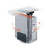 Ergo-Comfort Swivel-Mount Under Cpu Stand