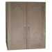 2 Door Oak Wine Cooler Cabinet with Furniture Trim