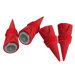 Epicureanist Chrome Top Wine Bottle Stoppers (Set of 4)