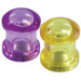 Purple & Yellow Magnetic Push Pins 07509 