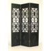 Gothic Flower Bomb Room Divider in Black