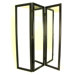 Full Size Dressing Room Divider in Black
