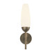 Flute One Light Wall Sconce in Europa Bronze