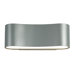 Corso Two Light Wall Sconce in Satin Silver