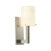 Calmo Retta One Light Wall Sconce in Satin Nickel