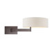 Beam Two Light Wall Sconce in Black Brass
