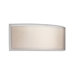Puri Two Light Wall Sconce in Satin Nickel