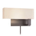 Mitra Wall Sconce in Black Brass