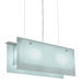 Suspended Glass 4 Light Pendant