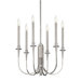 Heirloom 6 Light Candle Chandelier