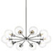 Orb 10 Light Radial Pendant