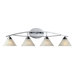 Elysburg Four Light Bathroom Vanity in Polished Chrome