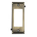 Clickplates Large Middle Switch Plate in Antique Brass