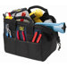 CLC Tool Bag: 23 Pocket - 12" Standard BigMouth Bag: 9" H x 18" W x 7" D