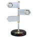 Road to Success Clock with 1 Blank Sign