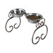 Extra-Tall Classic Wrought Iron Dog Feeder