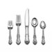 Joan of Arc 46 Piece Flatware Set / Serving Setting with Cream Soup Spoon