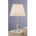 Venus and Juno Table Lamp in Lead Crystal
