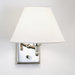 David Easton Meilleur Single Swing Arm Wall Sconce in Polished Nickel