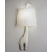 Jonathan Adler Right Facing Giraffe Wall Sconce in White Glaze